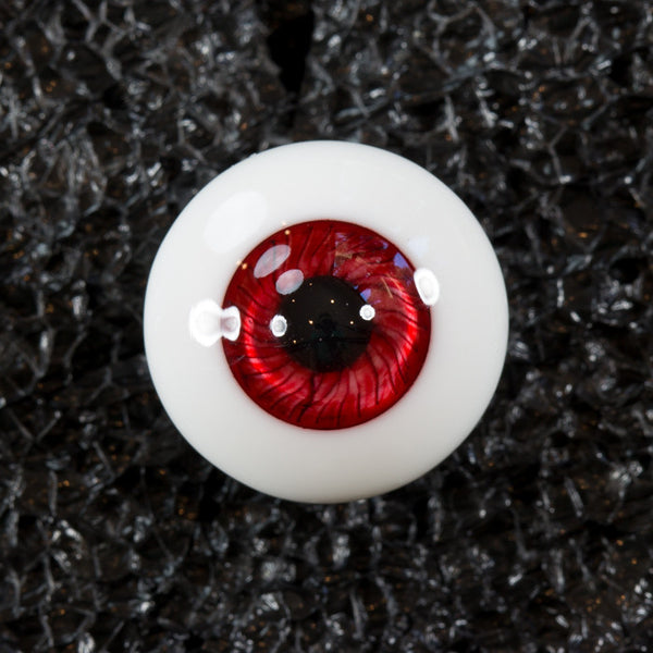 DollBakery Urethane BJD eyes -   Candy Apple Red - 1